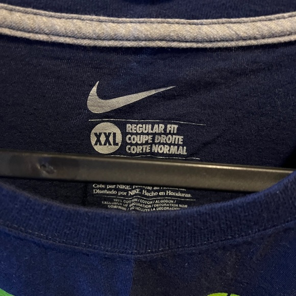Nike Football Seahawks “Shut Em Like Sherman” regular fit tee Sz XXL - Picture 2 of 2
